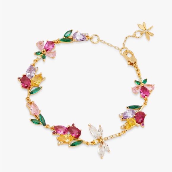 Kate Spade Greenhouse Floral Bracelet - Picture 1 of 4